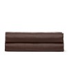 Комплект постельного белья сатин люкс «Шоколад_240» евро Cosas