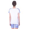 Комплект одежды «Usa» белый (футболка шорты) Miss First
