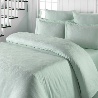 Комплект постельного белья сатин-жаккард «Exclusive» мята | Light House
