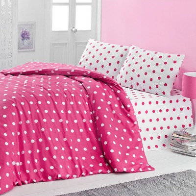 Комплект постельного белья бязь голд «Round» розовый Light House