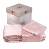 Комплект постельного белья bamboo сатин «Soft» темно-розовый Hobby