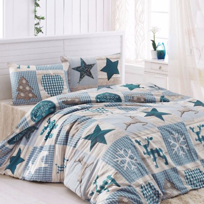 Комплект постельного белья бязь голд «Stars» голуб | Light House