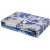 Комплект постельного белья сатин «Antonia» синий Hobby