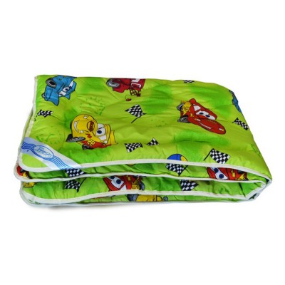Одеяло детское Leleka Textile «Шерстяное» зеленое