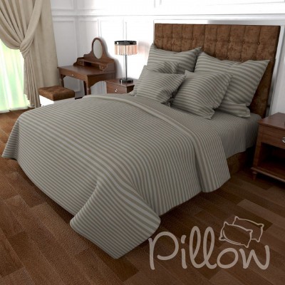 Комплект постельного белья бязь голд «n-0905-grey» NazTextile