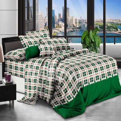 Комплект постельного белья полиэстер «n-0188-green» NazTextile