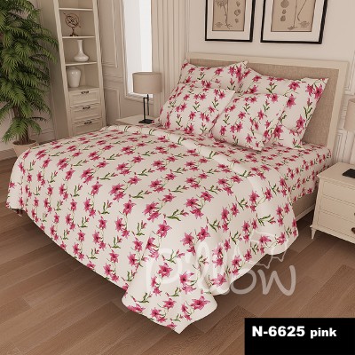 Комплект постельного белья бязь голд «n-6625-pink» NazTextile