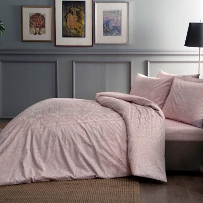 Комплект постельного белья сатин «Fabian Pink» TAC