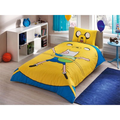 Детский комплект постельного белья ранфорс «Adventure Time» TAC
