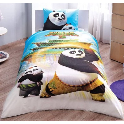 Детский комплект постельного белья ранфорс «Kung Fu Panda Movie» TAC