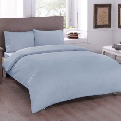 Комплект постельного белья ранфорс «Basic Blue» TAC