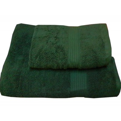 Набор махровых полотенец «Galata» зеленый | TAG