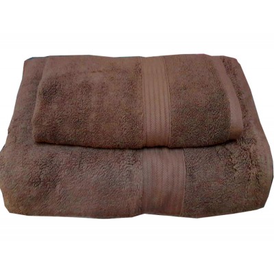 Набор махровых полотенец «Galata» коричневый | TAG