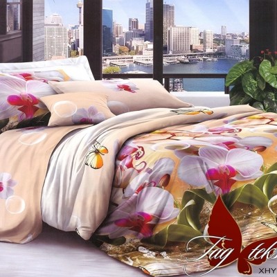Комплект постельного белья поликоттон «XHY2130» семейный | TAG