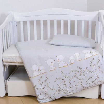 Детское постельное белье в кроватку Twins «Umka baby E-015»