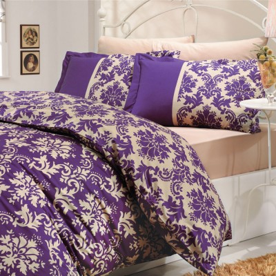 Комплект постельного белья поплин «Avangarde» фиолет Hobby