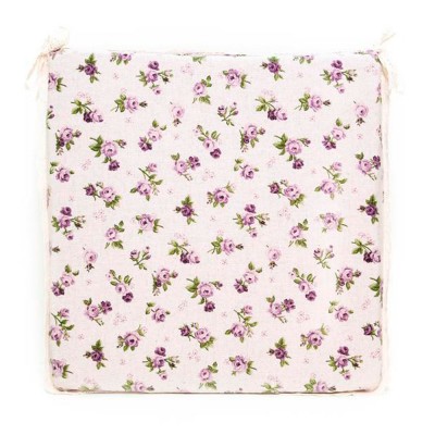 Подушка с кружевом на стул «Lilac Rose» Прованс