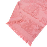 Полотенце с бахрамой Arya «Isabel Soft» коралловое
