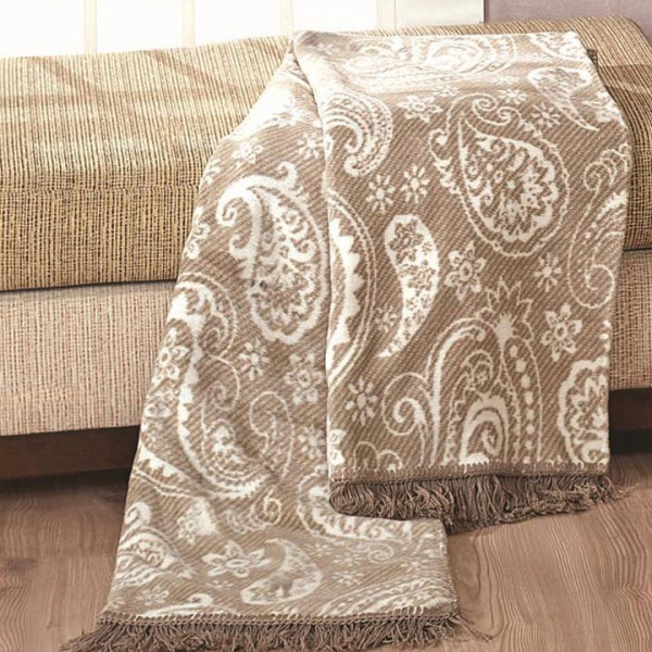 Плед хлопок Arya «Paisley Stone»