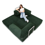 Бескаркасный диван (QP) Green