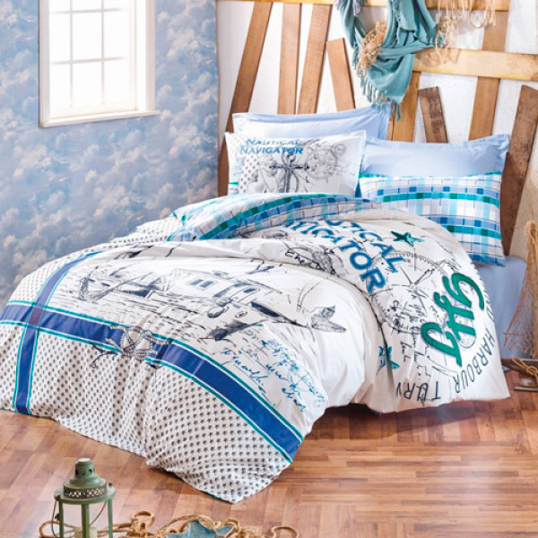 Постельное белье Cotton box ранфорс «Vira-Yesil»