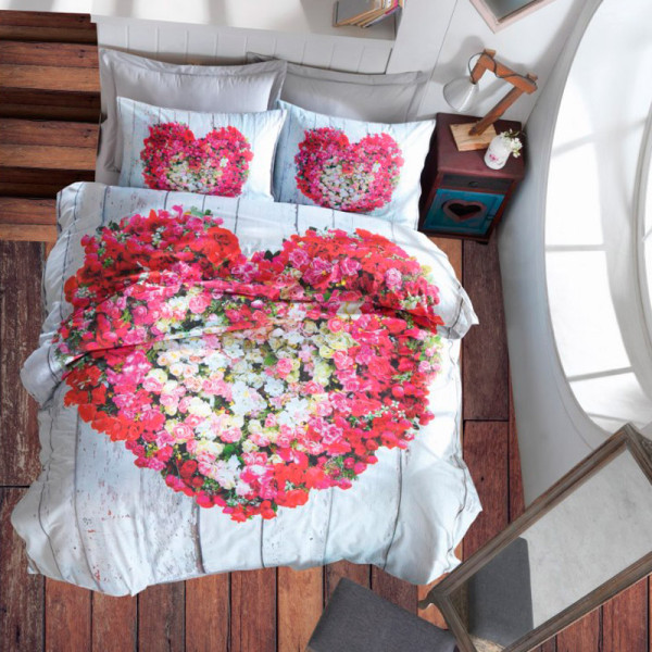 Постельное бельё 3D Cotton box ранфорс «Garden Vizon»