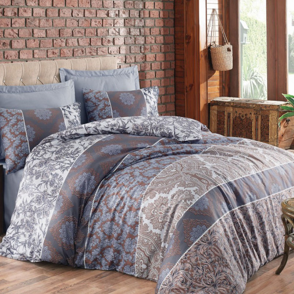 Постельное белье Cotton box Royal Saten «Alberta Kahve»
