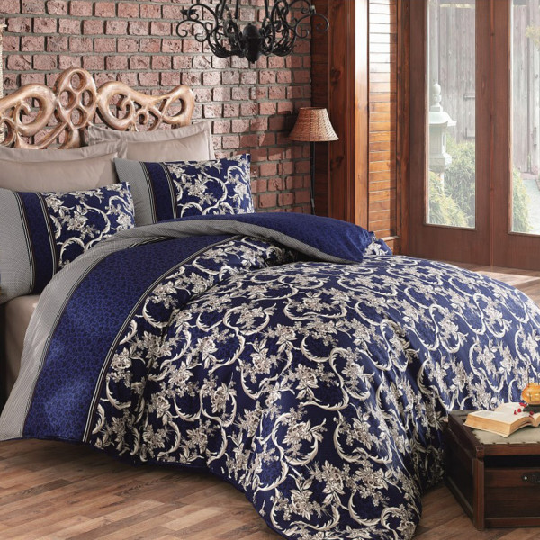 Постельное белье Cotton box Royal Saten «Pera Lacivert»