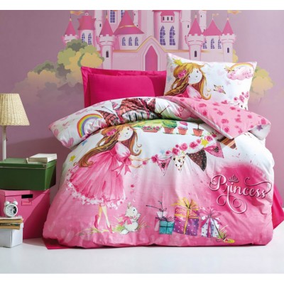 Подростковое постельное белье Cotton box ранфорс «Princess-Pembe»