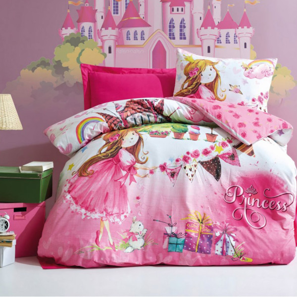 Подростковое постельное белье Cotton box ранфорс «Princess-Pembe»
