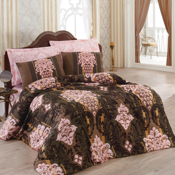 Постельное белье Cotton box Royal Saten «Efsun Somon»