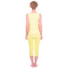 Комплект одежды «Cella» желтый (майка капри) Miss First