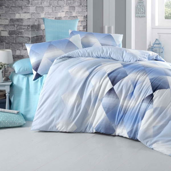 Комплект постельного белья бязь голд «Petek» голуб | Light House