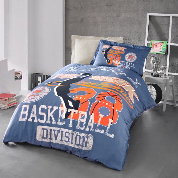 Комплект постельного белья ранфорс «Basketball» Luoca Patisca