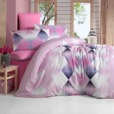 Комплект постельного белья бязь голд «Petek» розовый | Light House