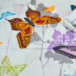 Комплект постельного белья сатин «Butterfly» TAC