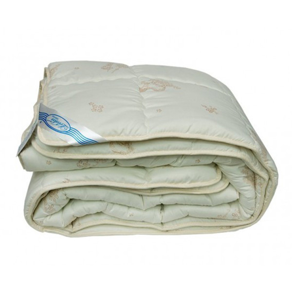 Одеяло зимнее Leleka Textile «Овечья шерсть зима» бежевое