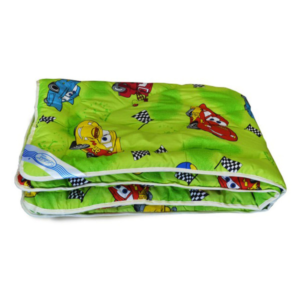 Одеяло детское Leleka Textile «Шерстяное» зеленое