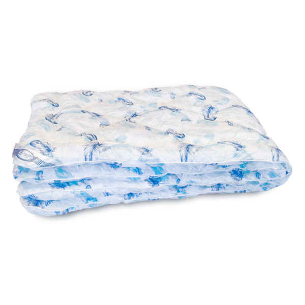 Одеяло Leleka Textile «Био пух» синее