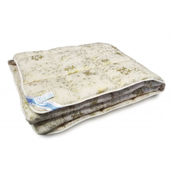 Одеяло Leleka Textile «Аляска шерсть» бежевое
