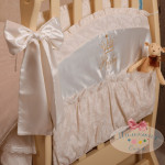 Комплект в детскую кроватку 6 предметов «Вaby chic» кофейный