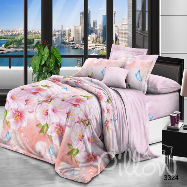 Комплект постельного белья полиэстер «3324» NazTextile