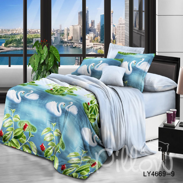 Комплект постельного белья полиэстер «ly-4669-9» NazTextile