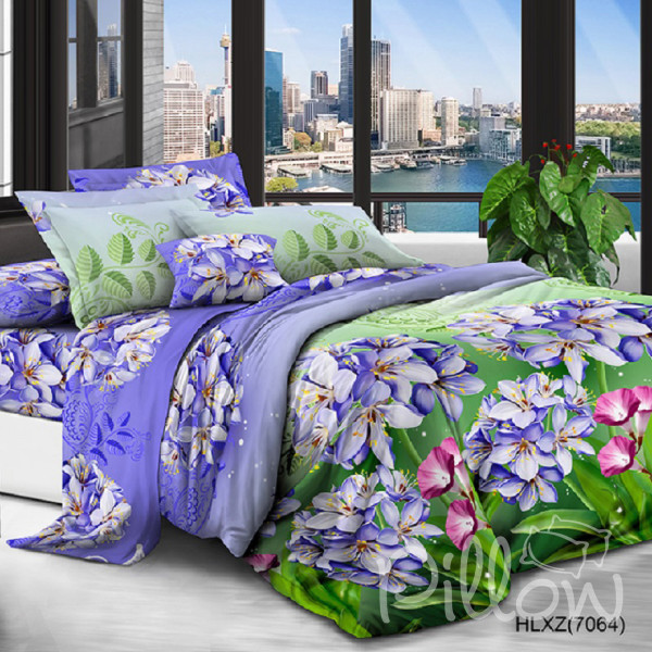 Комплект постельного белья полиэстер «hlxz-7064» NazTextile