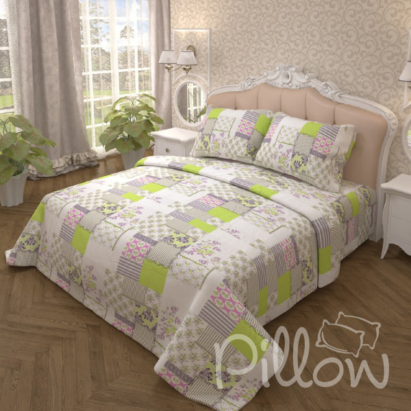Комплект постельного белья бязь голд «n-6928-green» NazTextile
