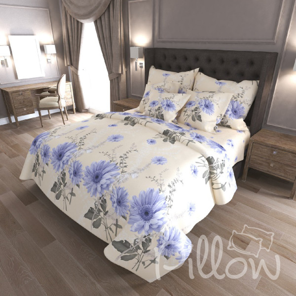 Комплект постельного белья бязь голд «n-7476-a-b» NazTextile