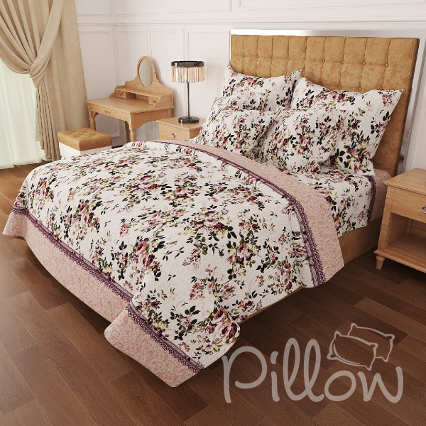 Комплект постельного белья бязь голд «n-6930-a-beige» NazTextile