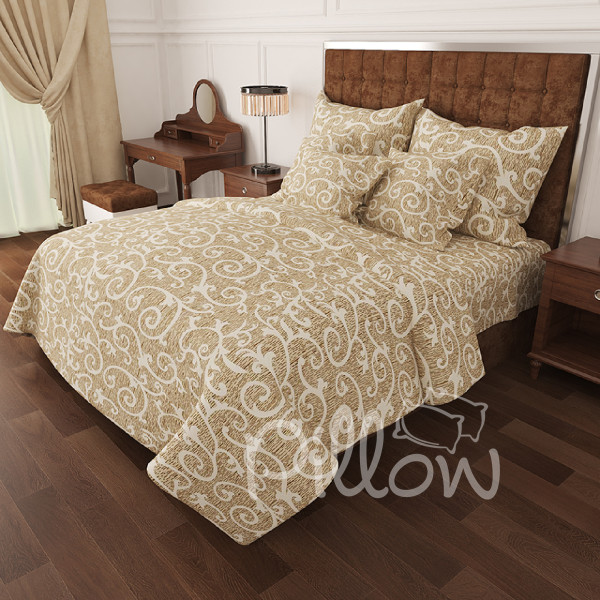 Комплект постельного белья бязь голд «n-4547-1-inverse» NazTextile