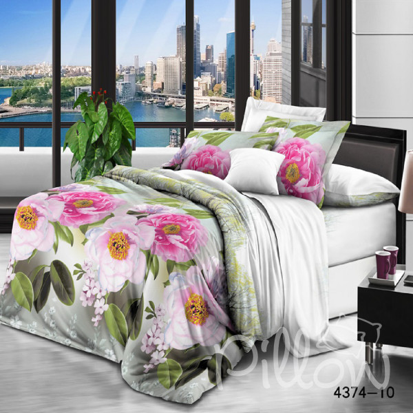 Комплект постельного белья полиэстер «4374» NazTextile