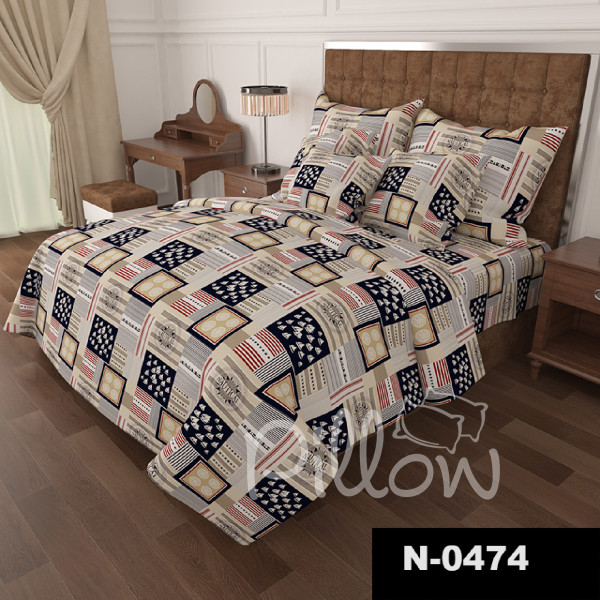 Комплект постельного белья бязь голд «n-0474» NazTextile